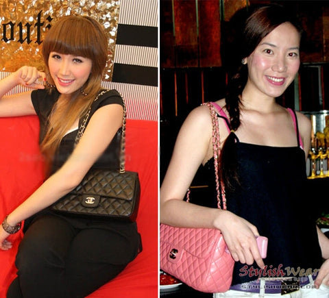 Bảo Thy và Chung Thục Quyên đều là tín đồ của Chanel 2.55