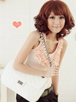 Túi Chanel TX414 màu trắng