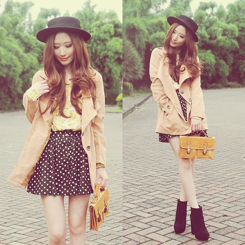Chiếc túi hộp màu cổ điển