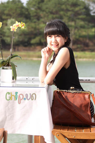Túi da đơn giản, thanh lịch
