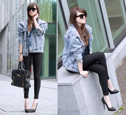 Túi Pashli size lớn màu đen