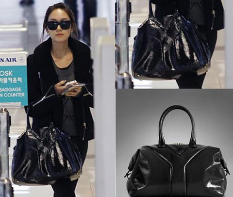 Túi Easy của YSL với chất liệu da bóng
