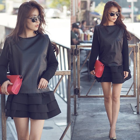 Phong cách năng động cùng túi mini